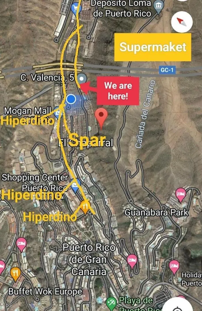 Big Villa Puerto Rico With Heated Saltwater Jacuzzi Pool & Bbq & Private Parking Puerto Rico (Gran Canaria)
